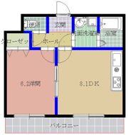 俵町バフィーの間取り画像