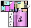 Mark Duo塚越Ⅲの間取り画像
