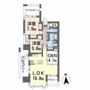 グランドメゾン大濠公園2020の間取り画像
