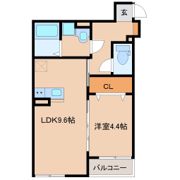 Y'sスクエア久留米の間取り画像