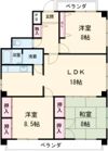 ジナ東海の間取り画像