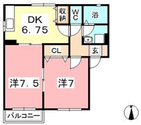 グランメール Cの間取り画像