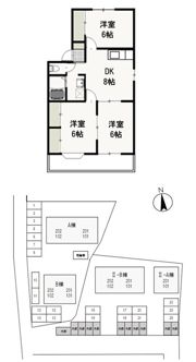 ファミーユサトウ Bの間取り画像