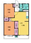 向坂マンション Aの間取り画像