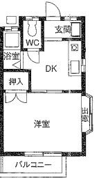 グランビーア表台の間取り画像