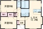 Bella Casa門暮Aの間取り画像