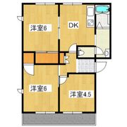 クレセント八幡Bの間取り画像