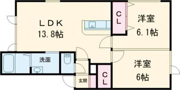 グランシエルの間取り画像
