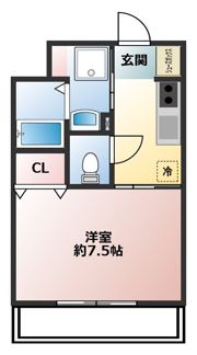 ラパン青葉の間取り画像