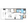 ソルテラスUMEDA NORTHの間取り画像