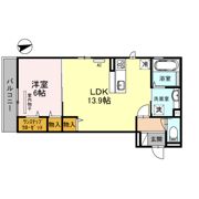 イーグル土師の間取り画像