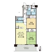 レクセルマンション新越谷第2の間取り画像