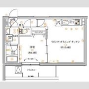 VERXEED STAIR HIGASHI JUJO EKIMAEの間取り画像