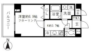 リヴェールタワー綾瀬の間取り画像