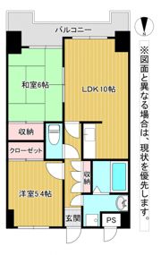 ヴァルト片野駅前の間取り画像
