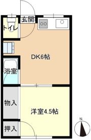 みずほハイツの間取り画像