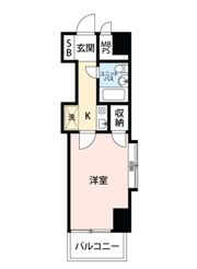 シルフィード平塚の間取り画像