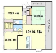 グランドソレイユの間取り画像
