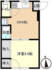 みずほハイツの間取り画像