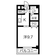 Y．S．ハイツ万代の間取り画像