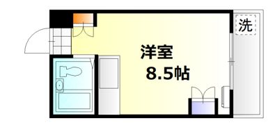 ハイネ大宮の間取り画像