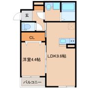Y'sスクエア梅満町の間取り画像