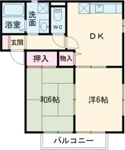 サニーコートの間取り画像