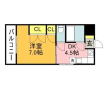レントハウス九産大前ビルの間取り画像