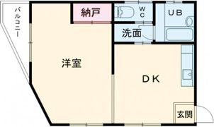 中野ハイツの間取り画像