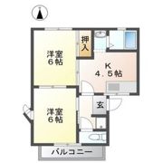 シャンボール今伊勢A棟の間取り画像