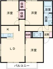 ヴィヴァーチェCの間取り画像