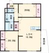 リープラス太子東南の間取り画像