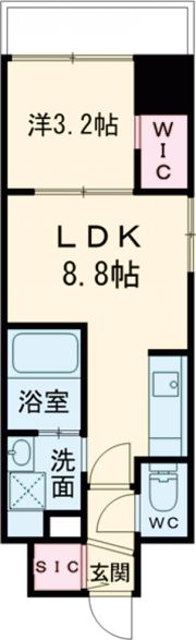 S-RESIDENCE白島broadの間取り画像