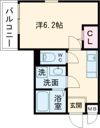 moon harp九品寺の間取り画像