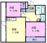 コーポNYCの間取り画像
