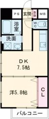 高見の里レジデンスの間取り画像