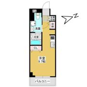 メルヴェーユ東八番丁の間取り画像