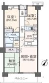 大和中央パーク・ホームズの間取り画像