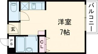 メゾンアエロスタの間取り画像