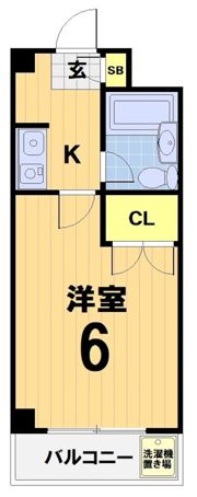 第22長栄エバグリーン桂川の間取り画像