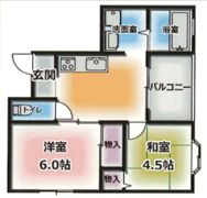 カサパロマ水木の間取り画像