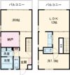 メゾンプリューテの間取り画像