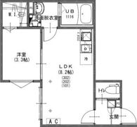 KEIAI RESIDENCE 小手指Ⅱの間取り画像