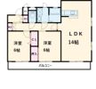 Y's court 一ツ木の間取り画像