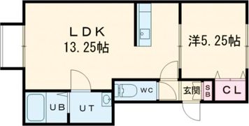 ラシンハイムの間取り画像