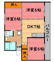 ヴィラナリー寺戸Ⅰの間取り画像
