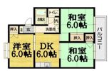 オレンジハイツ Aの間取り画像