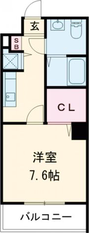ディナスティ神戸元町通の間取り画像