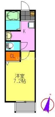 仮）市原市椎津共同住宅の間取り画像