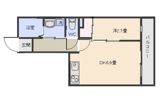 1016 TOWERS KOMATSUBARAの間取り画像